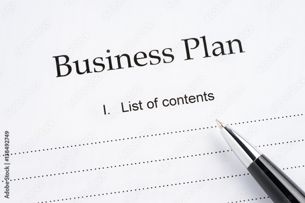 Business plan document Business plan document