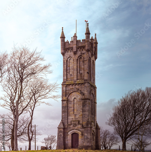 Sir William Wallace Tower, South Ayrshire, Also Known as the Barnweil Tower. photo