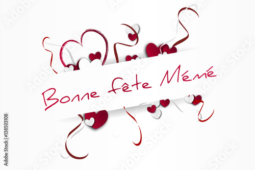 bonne fête mémé - fête des grand-mères