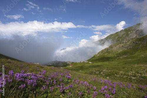 view of the highland  from north of turkey