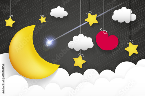 Night time sky