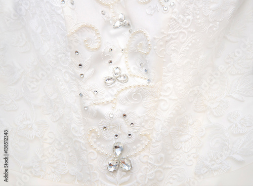 White background wedding dresses