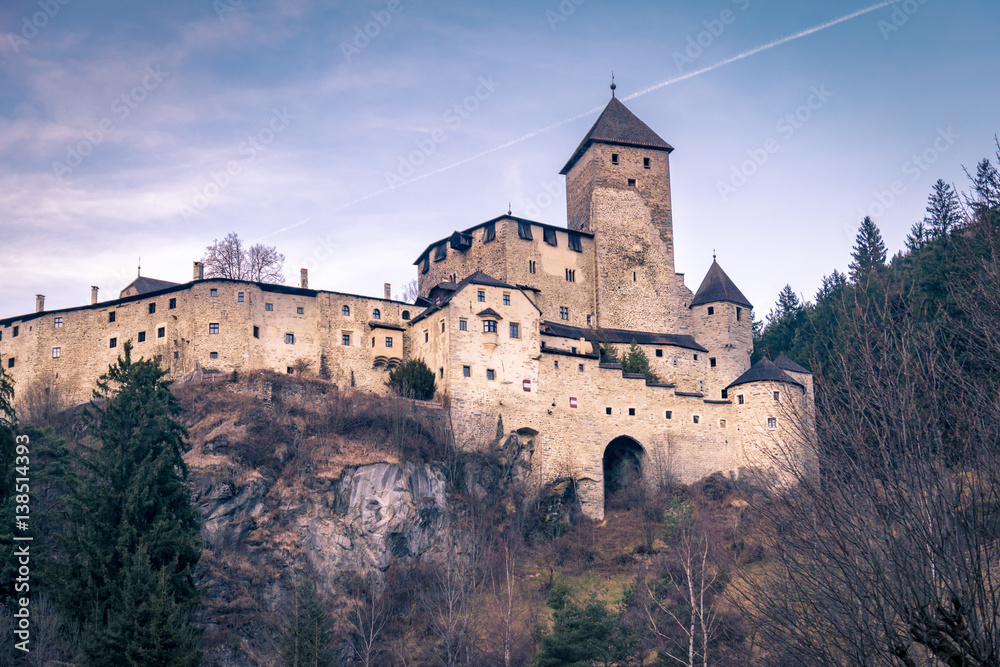 Castle Taufers in Campo Tures, Italy.