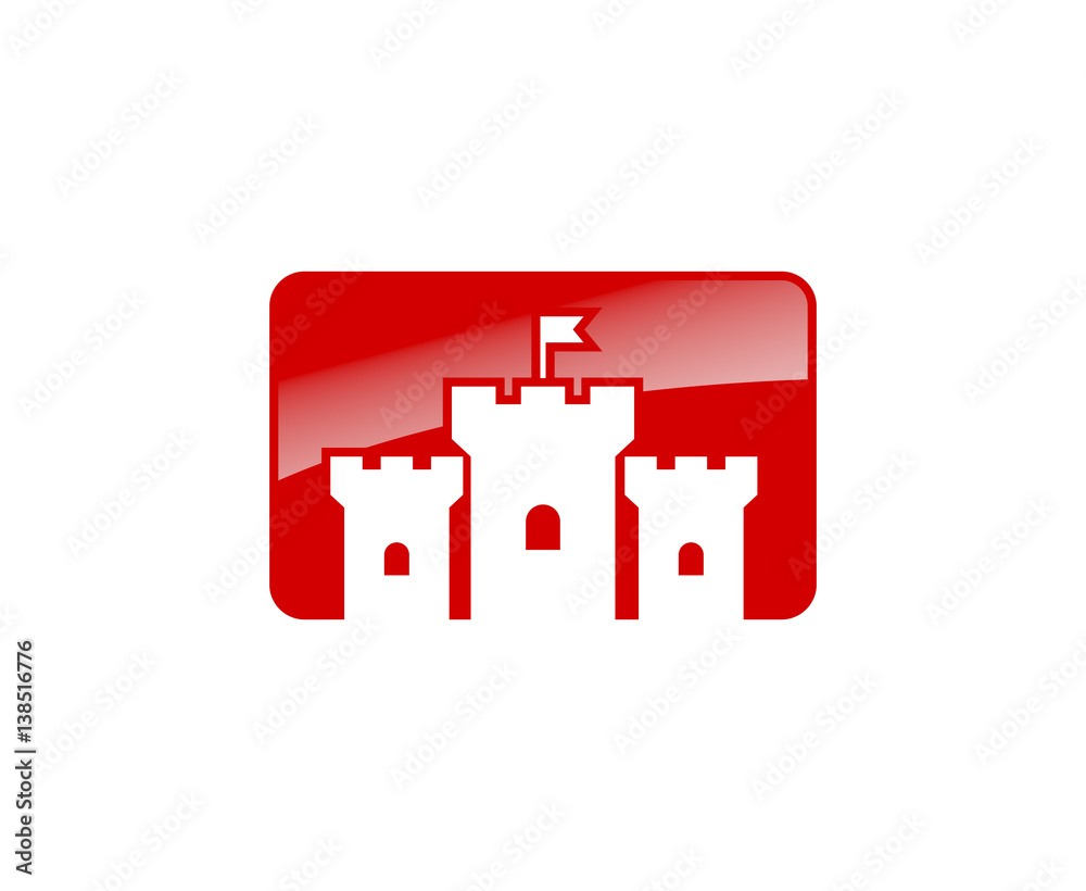 Obraz premium Castle logo