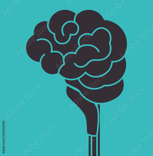brain storming concept icon vector illustration design