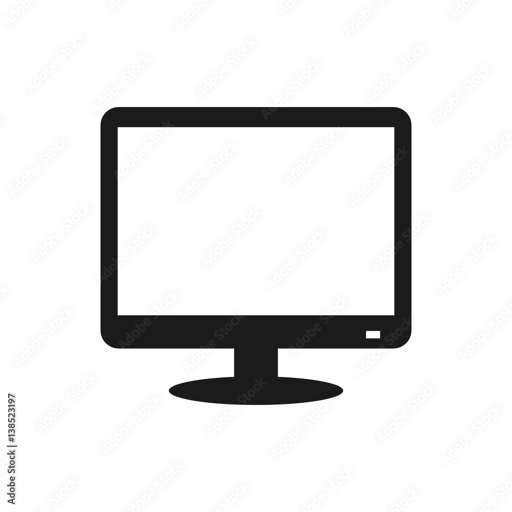 Modern smart tv icon vector illustration graphic design Modern smart tv icon vector illustration graphic design