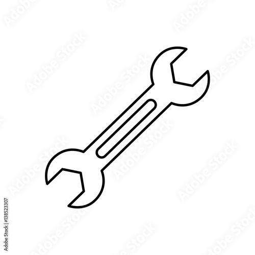 Construction tools symbol icon vector illustration graphic design