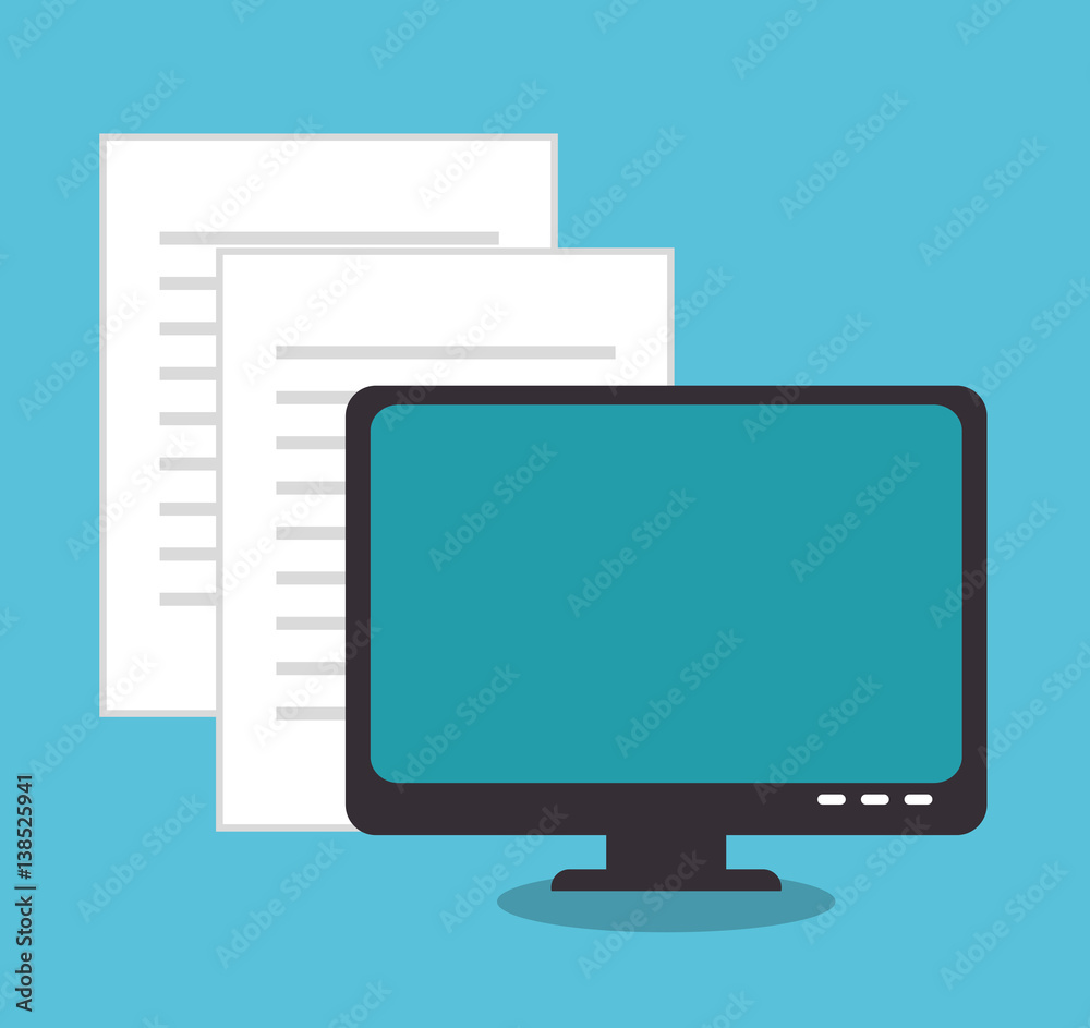 computer desktop system icon vector illustration design computer desktop system icon vector illustration design