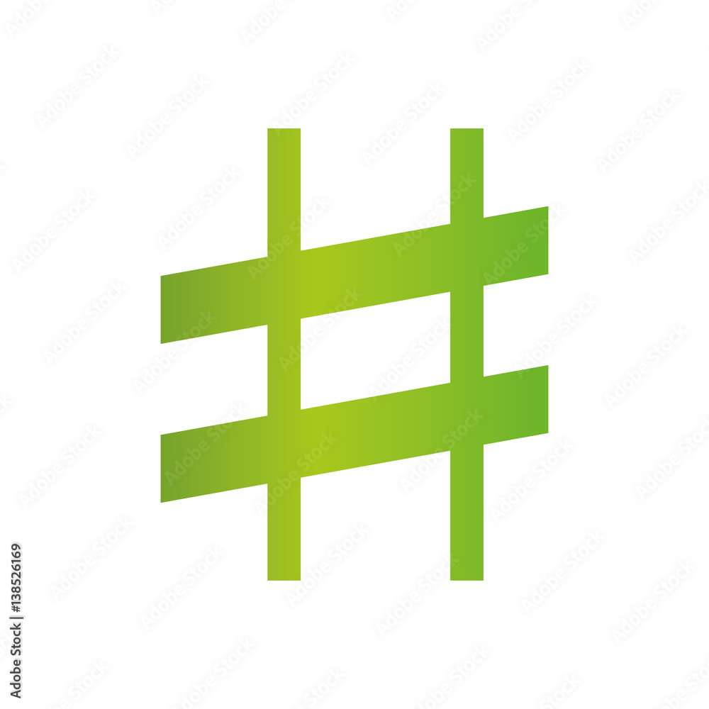 Fototapeta premium Music note symbol icon vector illustration graphic design