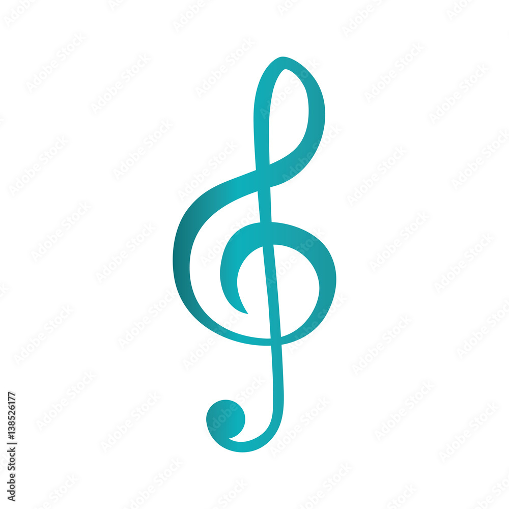 Music note symbol icon vector illustration graphic design Music note symbol icon vector illustration graphic design