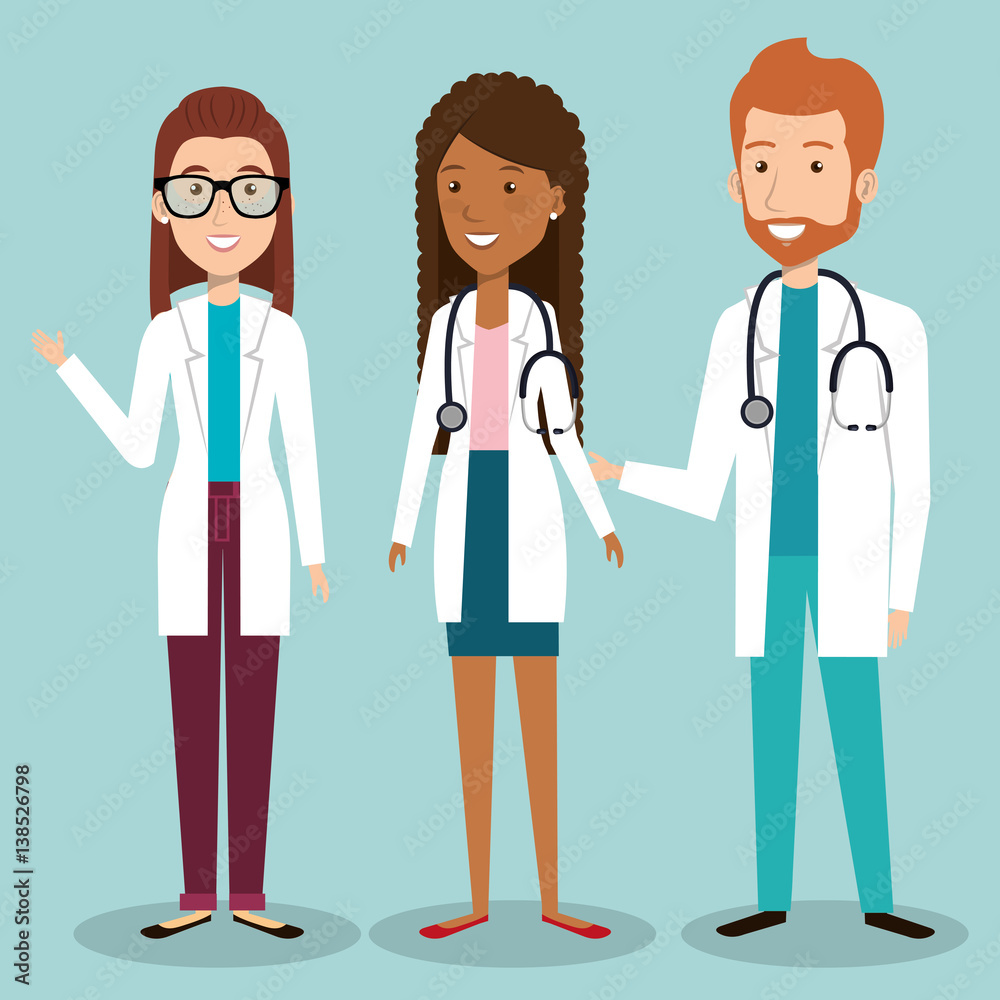 medical staff group avatars vector illustration design medical staff group avatars vector illustration design