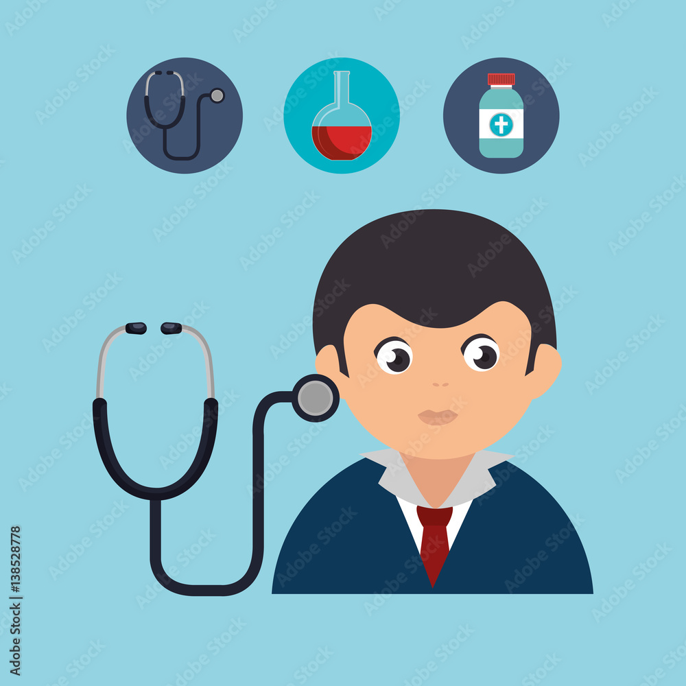 healthcare professional avatar character vector illustration design healthcare professional avatar character vector illustration design
