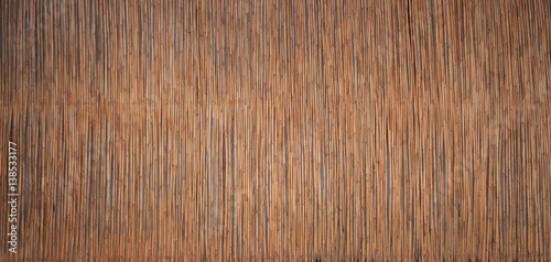 bamboo wall