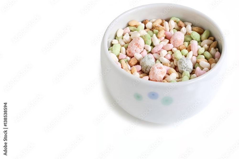 Japanese Sweet Rice Snack for Doll's Festival Japanese Sweet Rice Snack for Doll's Festival