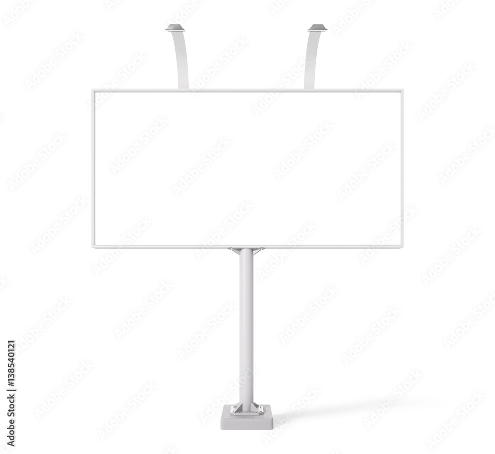 Blank billboard day view mock-up Blank billboard day view mock-up