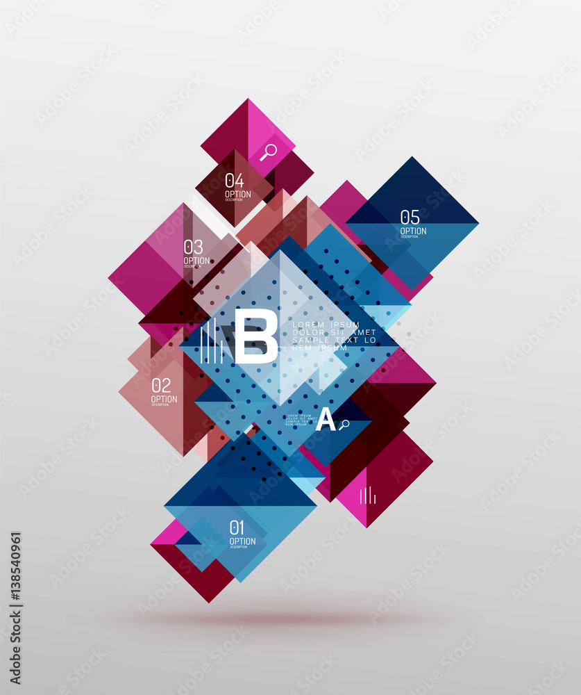 Vector square abstract background Vector square abstract background