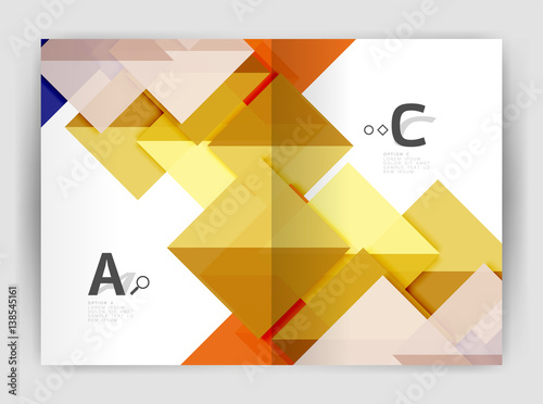 Modern business brochure or leaflet A4 cover template Free Download Modern business brochure or leaflet A4 cover template - GFXLoad