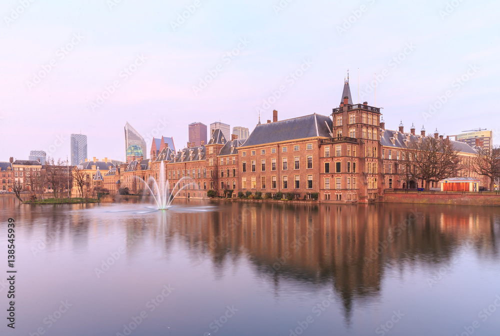 Binnenhof Palace in The Hague (Den Haag),