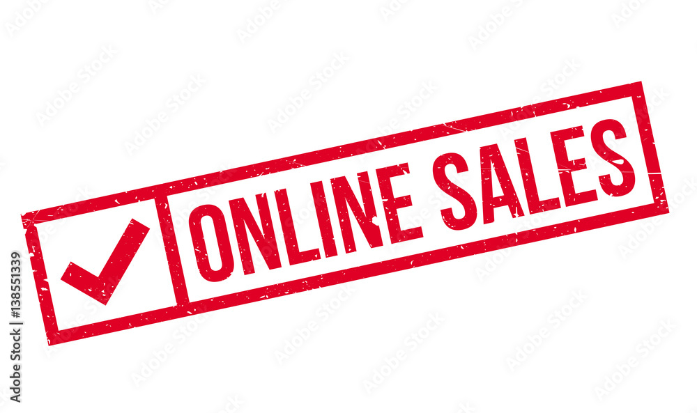 Online Sales rubber stamp. Grunge design with dust scratches. Effects can be easily removed for a clean, crisp look. Color is easily changed. Online Sales rubber stamp. Grunge design with dust scratches. Effects can be easily removed for a clean, crisp look. Color is easily changed.