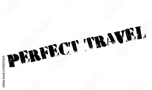 Perfect Travel rubber stamp. Grunge design with dust scratches. Effects can be easily removed for a clean, crisp look. Color is easily changed.