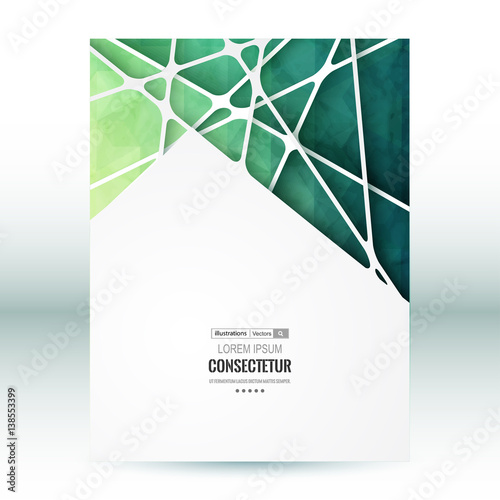 Abstract geometric background with polygons. Info graphics composition with geometric shapes.