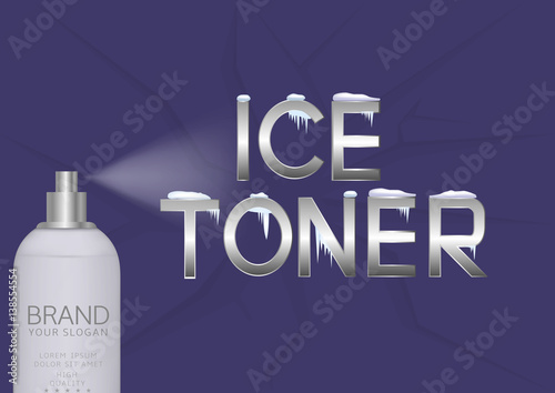 Ice toner bottle