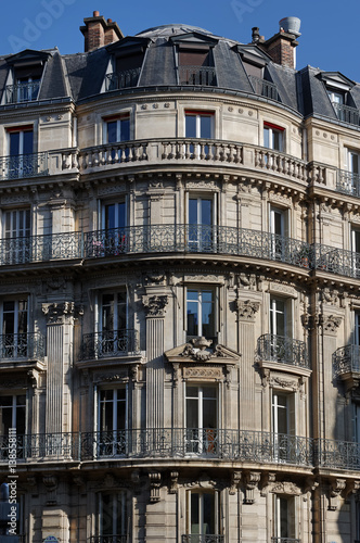 Immeuble parisien du huitième arrondissement 