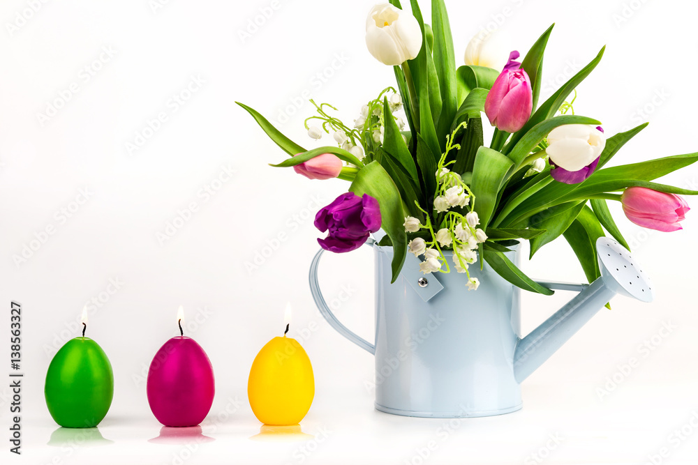 eggs candle foer easter isolated eggs candle foer easter isolated
