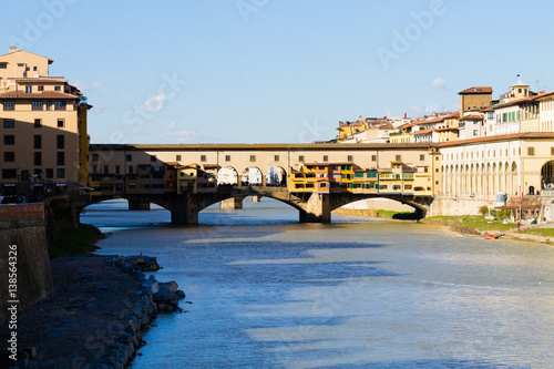 Old Bridge view  Florence  Italy