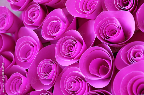 pink Roses with paper