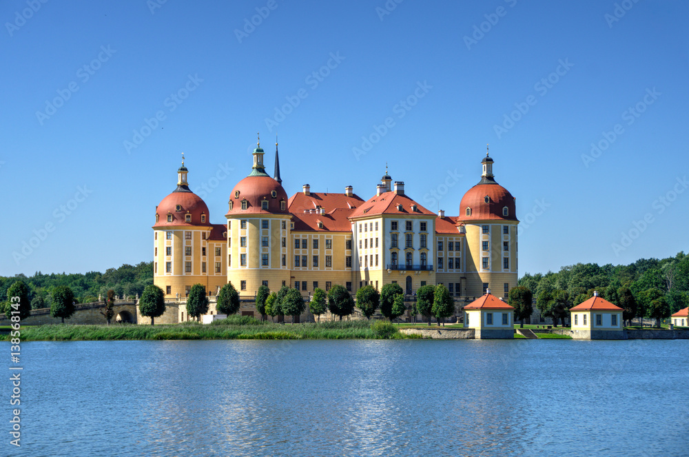 Schloss Moritzburg Sachsen Deutschland