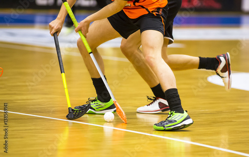 Obraz na plátně Floorball