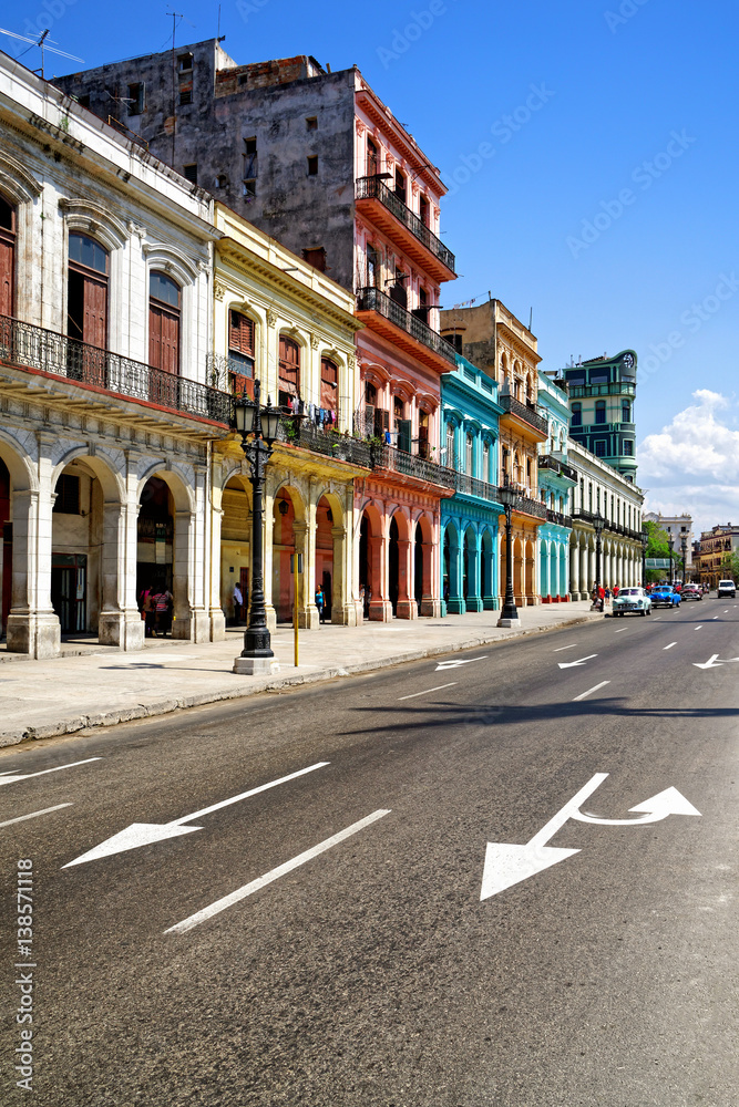 Paseo de Marti, Havanna, Kuba