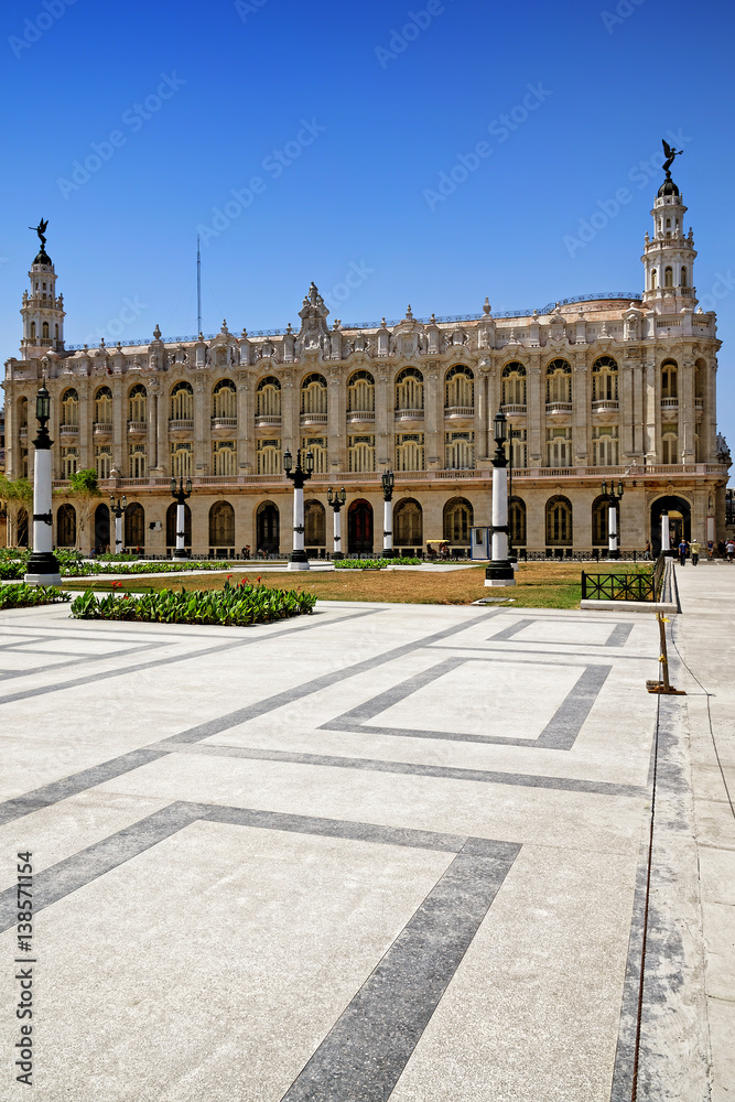Gran Teatro de La Habana am Paseo del Prado, Havanna, Kuba Gran Teatro de La Habana am Paseo del Prado, Havanna, Kuba