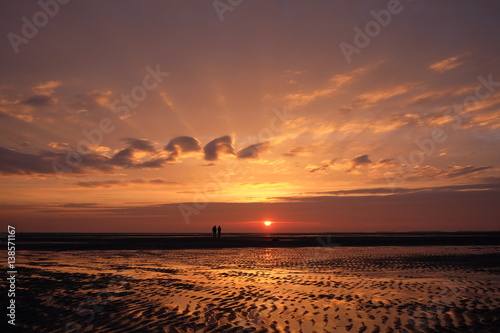 Sunset at Terschelling photo