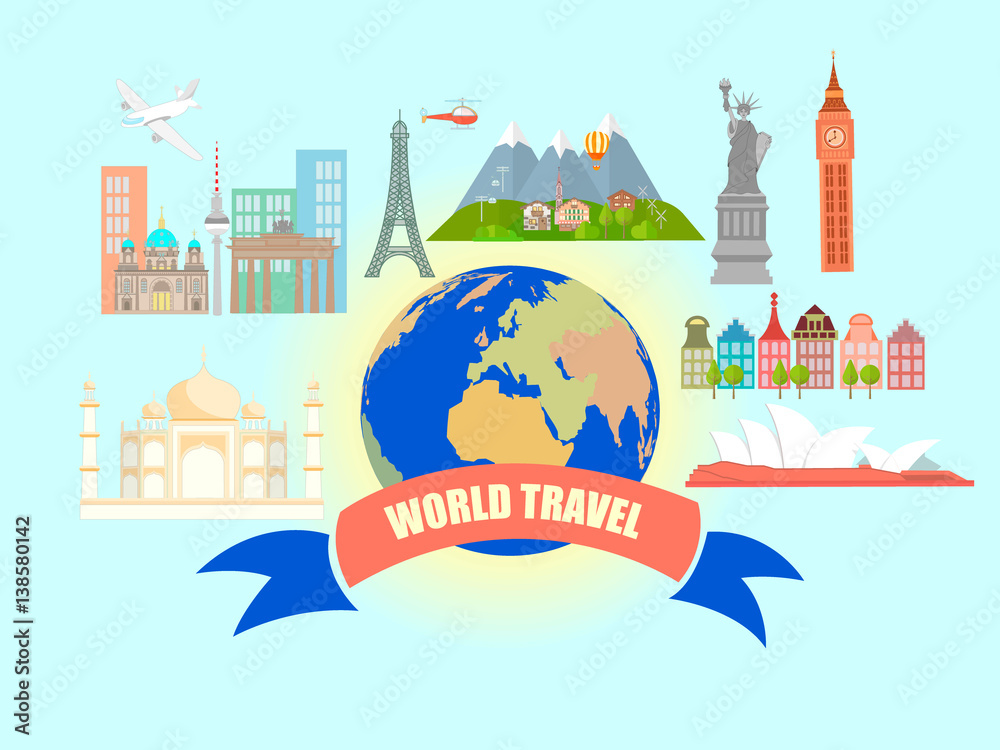 World Travel Poster.