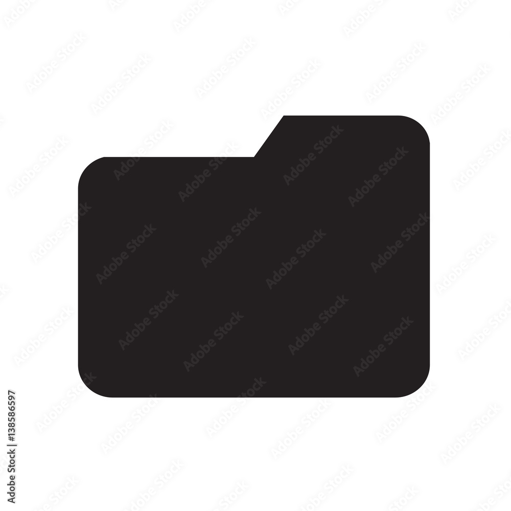 Folder icon vector illustration Folder icon vector illustration
