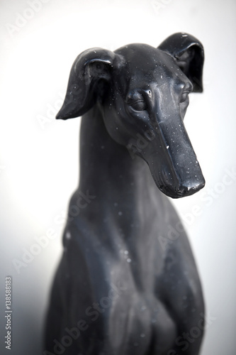 dog sculpture
