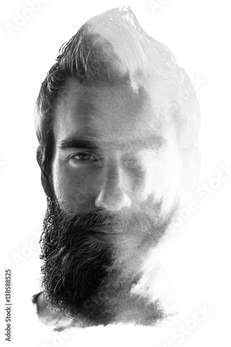 Paintography, black and whi...