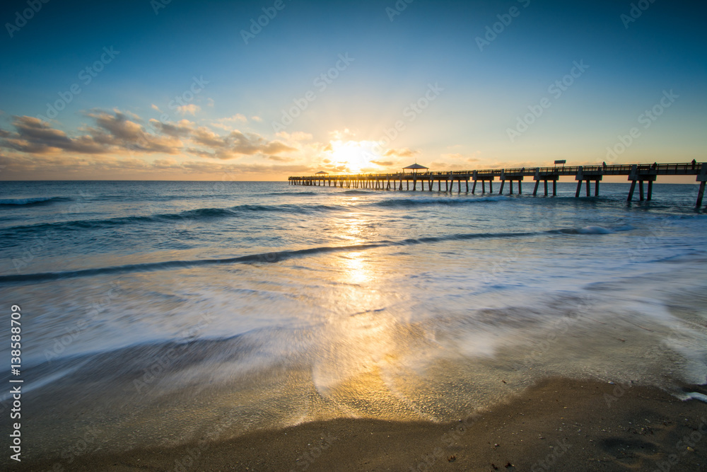 Juno Beach Pier Sunrise, Florida