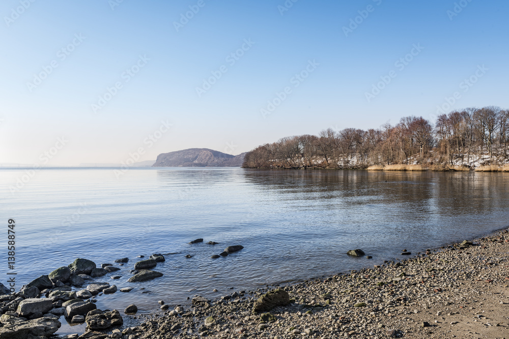 Hudson River at Croton Point, New York