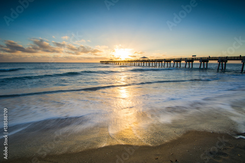 Juno Beach Pier Sunrise, Florida