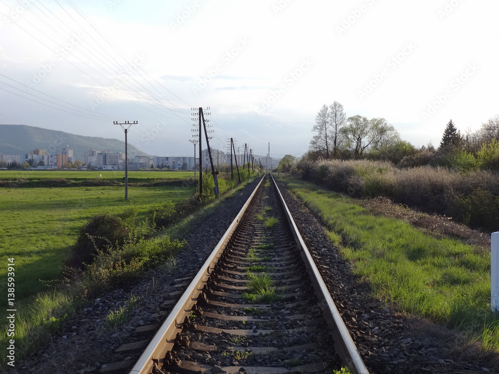 Obraz premium Track to nowhere