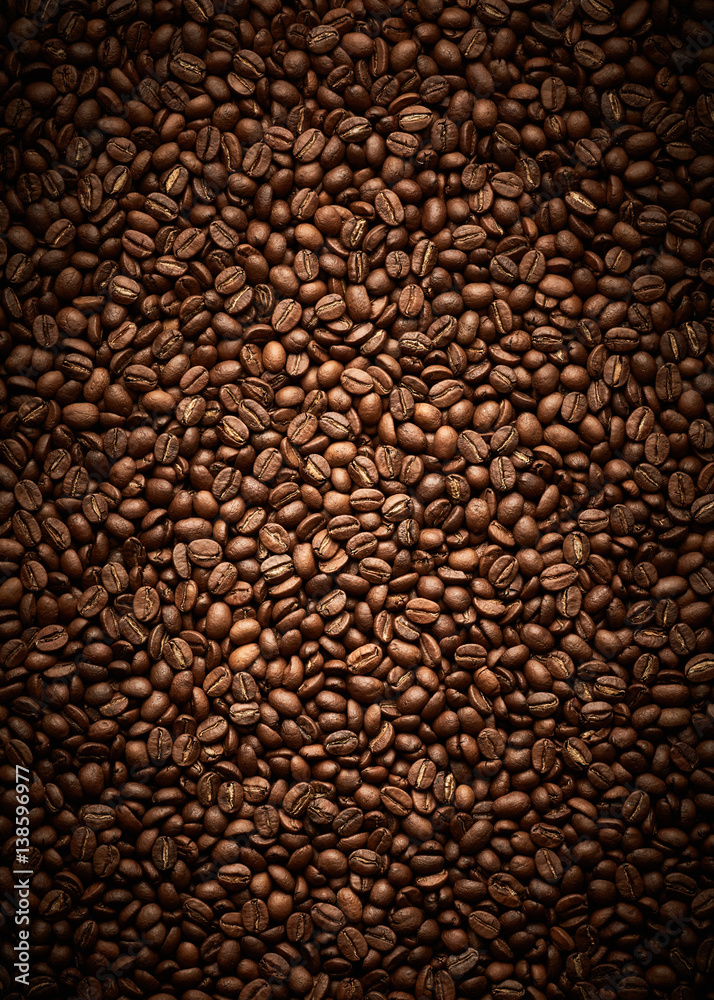 Coffee beans texture Coffee beans texture