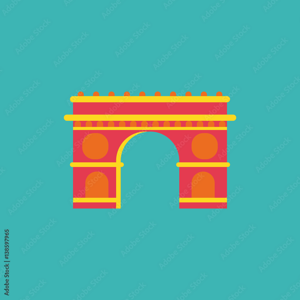Fototapeta premium Triumphal arch architecture