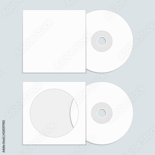 Cd with cover template.