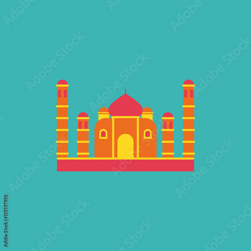 Taj mahal temple, Indian Pagoda
