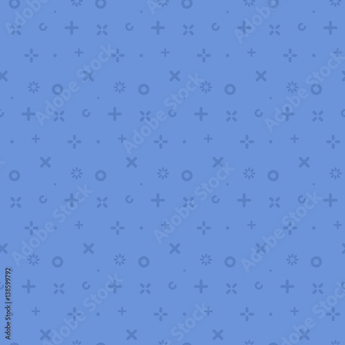 Vector illustration of seamless pattern with yellow icons in flat line style.