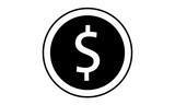 Pictogram - Dollar, Dollar coin, Coin, Coins, Change, Exchange, Money - Object, Icon, Symbol