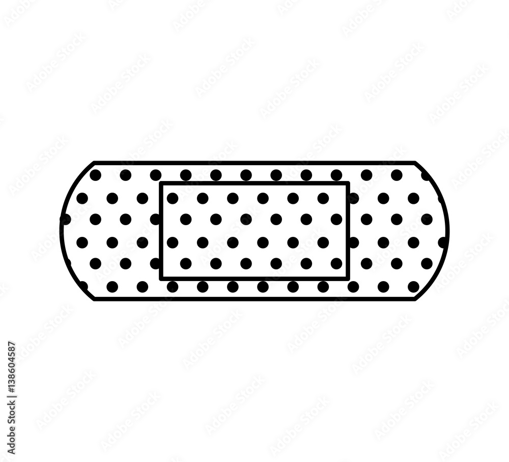 cure band first aid icon vector illustration design cure band first aid icon vector illustration design